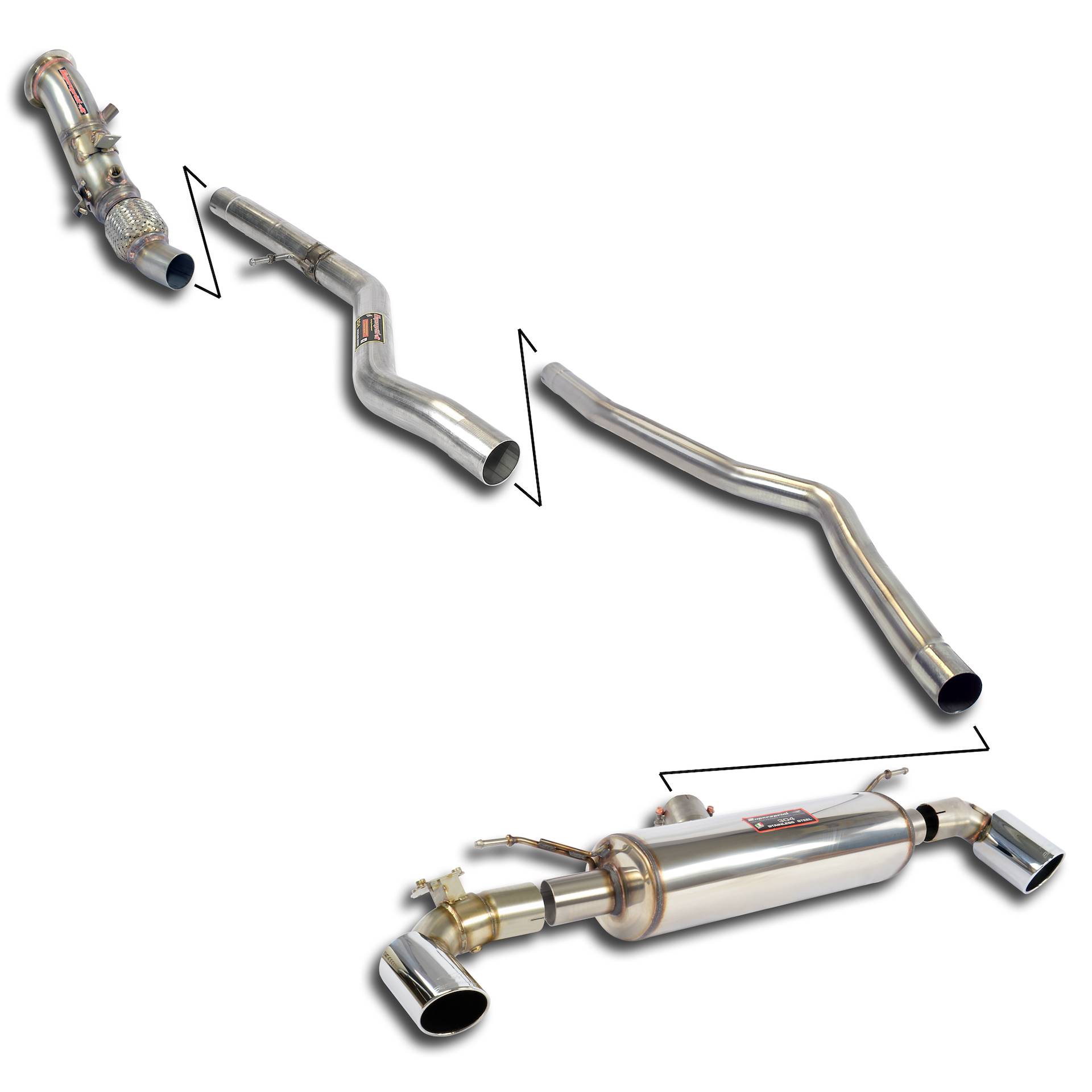 Track performance pack con valvola (cambio automatico)